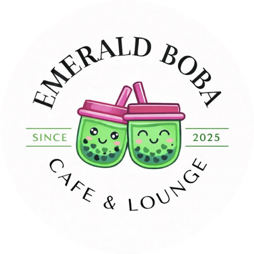 Emerald Boba Cafe & Lounge logo