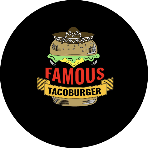 Famous TacoBurger logo