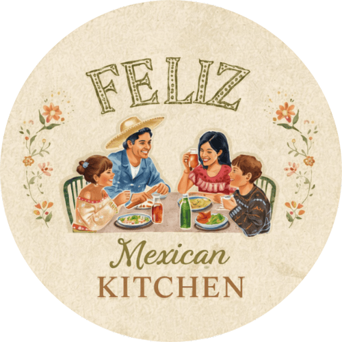 Feliz Mexican kitchen logo