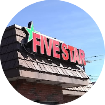 Five Star Pizza House & Restaurant logo