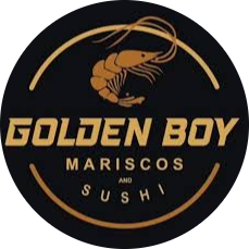 Golden Boy Mariscos and Sushi logo