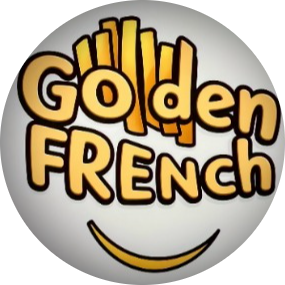 Golden French Fries logo