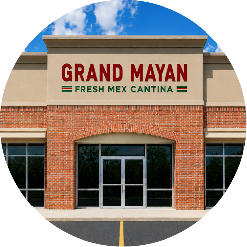 Grand Mayan Fresh Mex Cantina logo