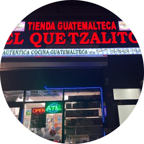 Guatemalteca El Quetzalito New York logo