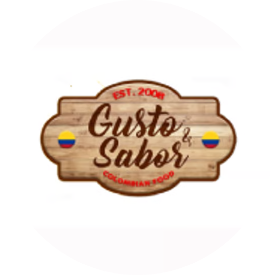 Gusto Y Sabor Colombiano logo