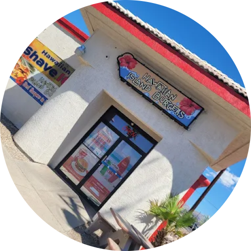 Hawaiian Island Burgers logo
