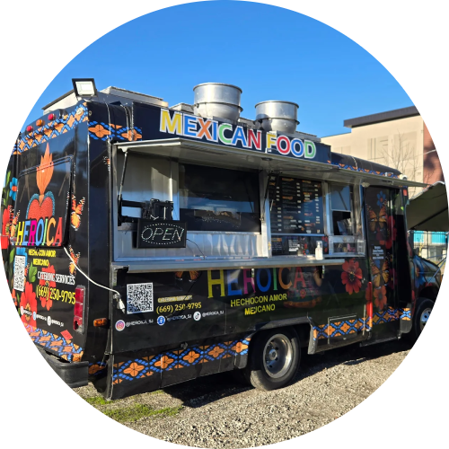 Heroica / Food Truck logo