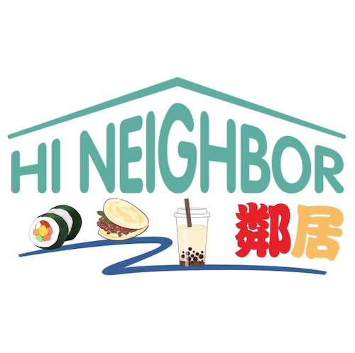 Hi Nieghbor Sushi and Boba logo