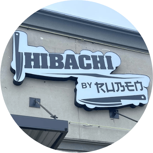 HIBACHI BY RUBEN logo