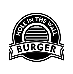 Hole in the Wall Burger logo