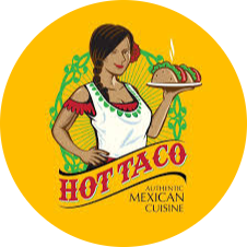 HOT TACO AUTHENTIC MEXICAN CUISINE logo