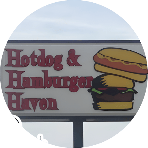 Hotdog & Hamburger Haven logo