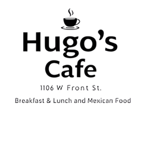HUGO'S CAFE logo