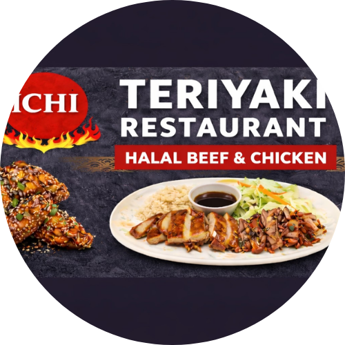 Ichi Teriyaki Restaurant / Halal logo