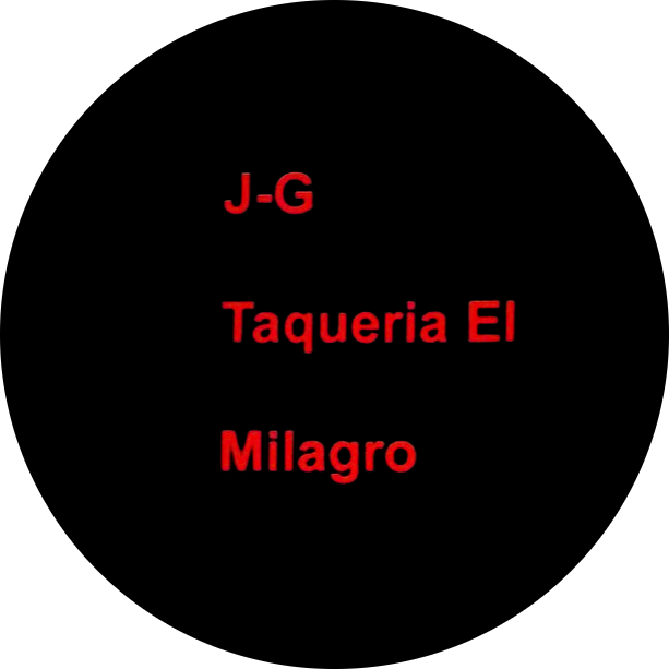 J-G taqueria el milagro logo