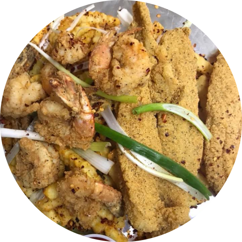 J&J Wings and Seafood logo