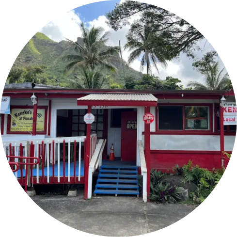 Keneke's Grill at Punaluu logo