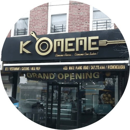 KOMEME AHORA logo
