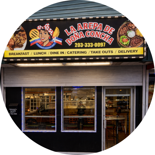 La Arepa De Dona Concha Restaurant logo
