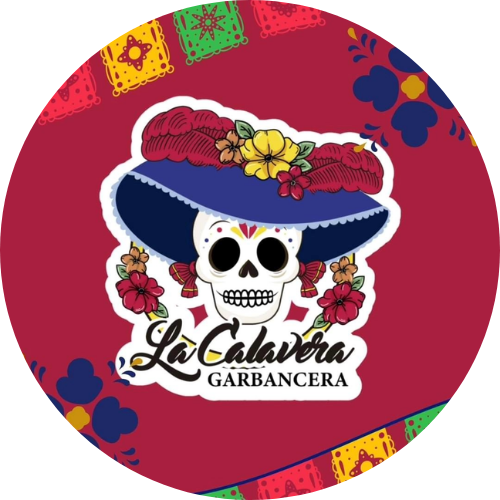 La Calavera Garbancera Food Truck logo