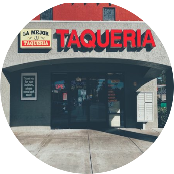 La mejor taqueria logo