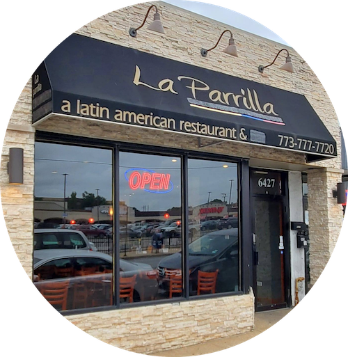 La Parrilla Latin Food logo