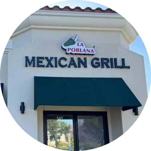 La Poblana Mexican Grill logo