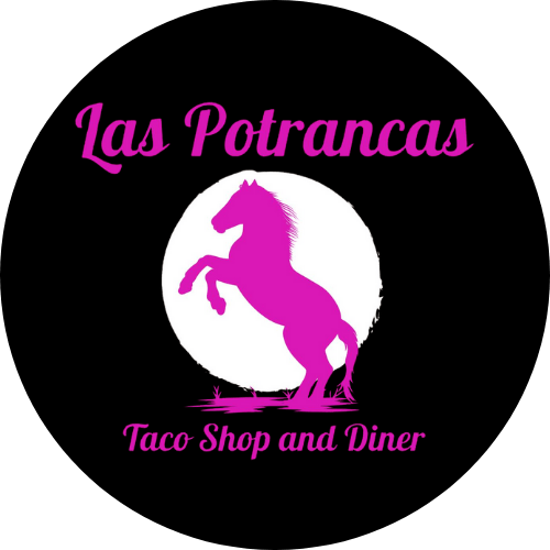 Las Potrancas Taco shop and Diner logo