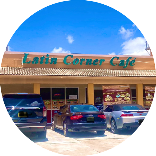 Latin Corner Cafe logo