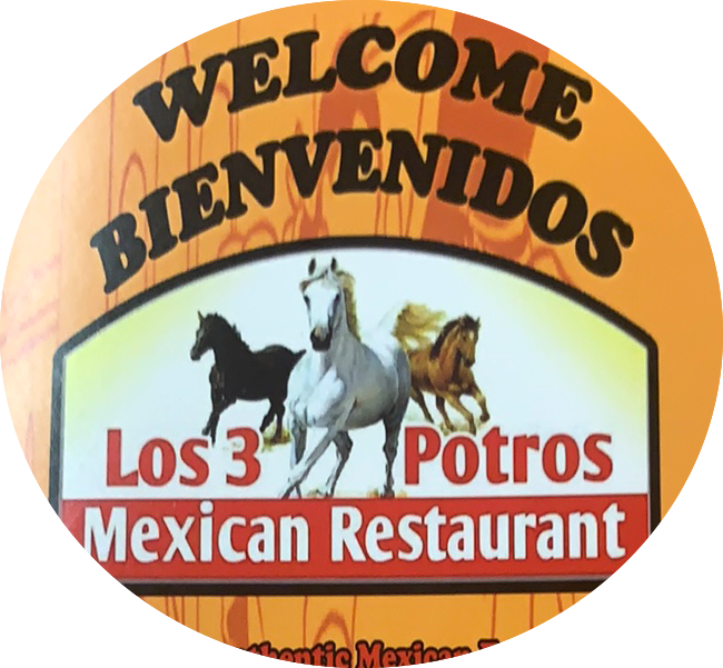 Los 3 Potros Mexican Restaurant logo