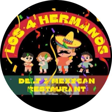 Los 4 hermanos mexican & deli logo