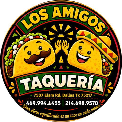Los amigos taqueria restaurant logo