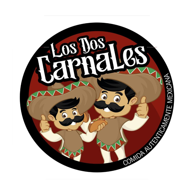 Los Dos Carnales Food Truck logo