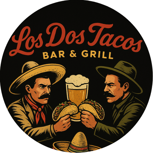 Los Dos Tacos Bar & Grill logo