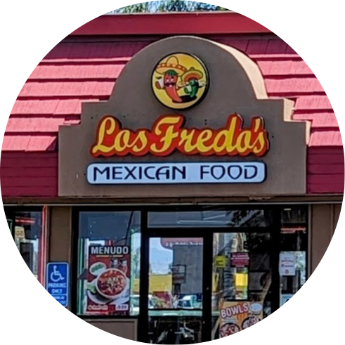 Los Fredos Mexican Food logo