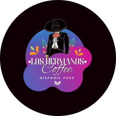 Los Hermanos Coffe and Taqueria logo