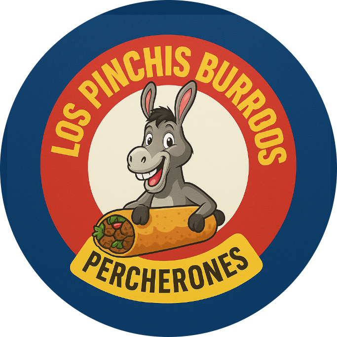 Los Pinchis Burros Percherones logo