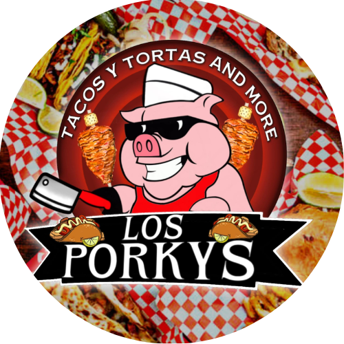 Los Porkys Tacos Tortas And More logo