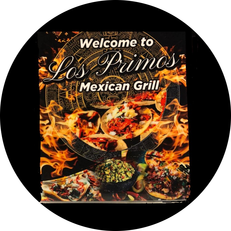 Los Primos Mexican Grill Alma logo