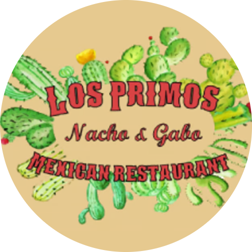 Los Primos Nacho and Gabo logo