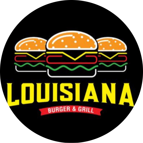 Louisiana burger and grill logo