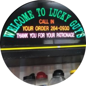 Lucky Guy's Burgers logo