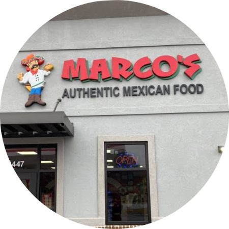 Marcos Authentic Mexican Food logo