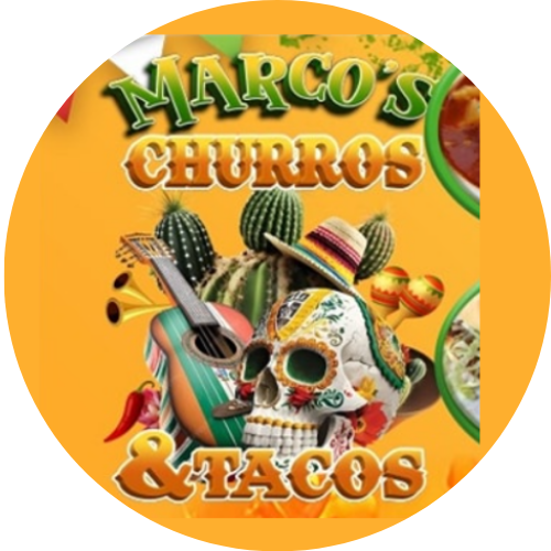 marcos churros i tacos logo