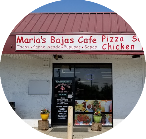 Maria's Baja's Cafe logo
