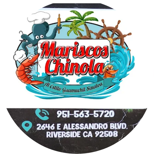 Mariscos Chinola and Mexican Food logo