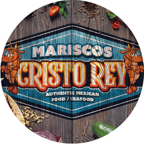 Mariscos Cristo Rey logo