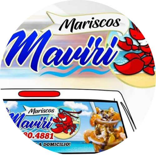 Mariscos El Maviri logo