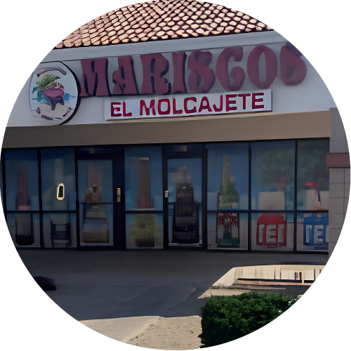 Mariscos el molcajete logo