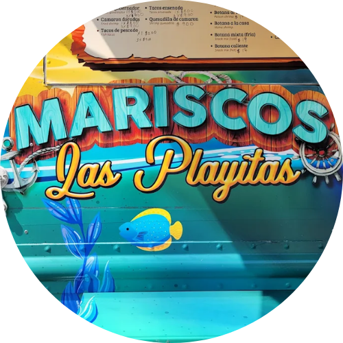 Mariscos las Playitas logo